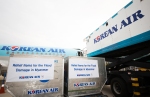 Korean Air Helps With Flood Relief in Myanmar